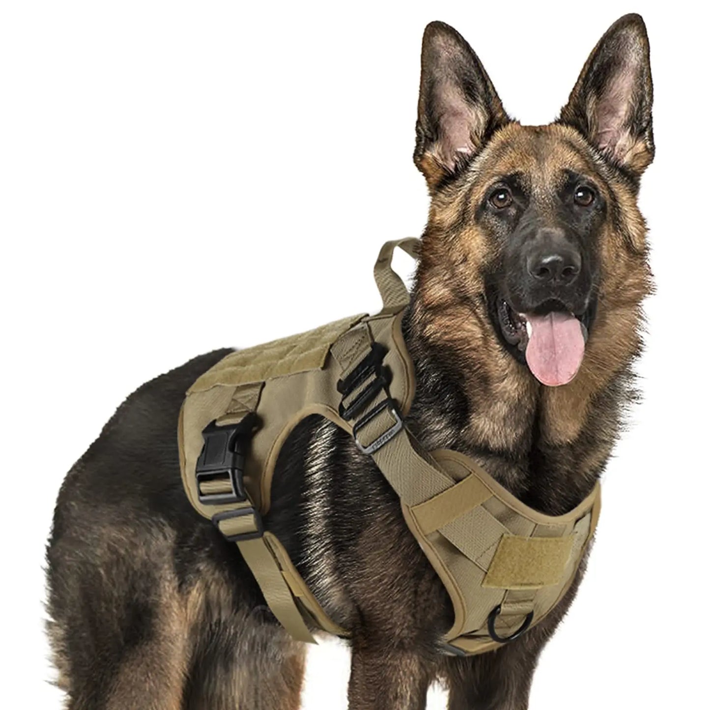 Military Large Dog Harness Pet German Shepherd K9 Malinois Training Vest