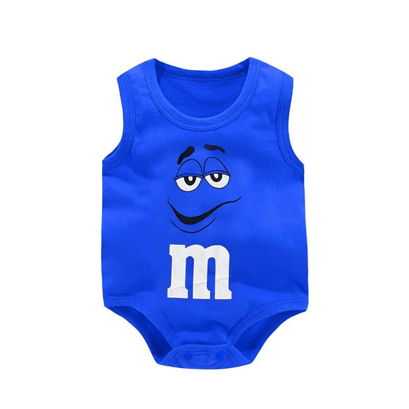 0-24M Newborn Baby Bodysuit for Boys and Girls Letter Print