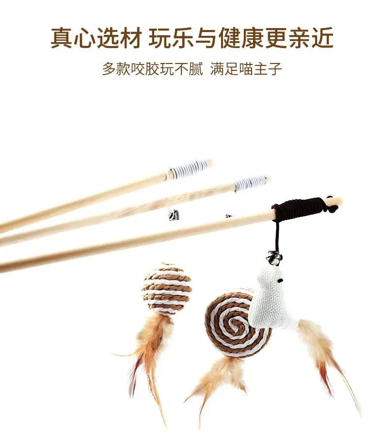 1PC Teaser Feather Toys for Kitten