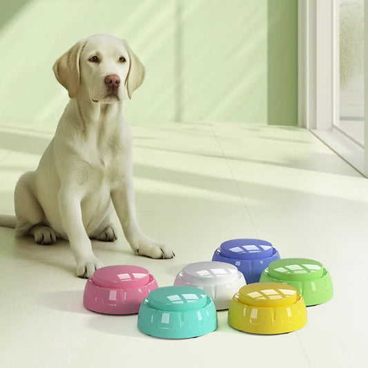 6 Pack Set Recordable Dog Training Button Pet Communication Toys