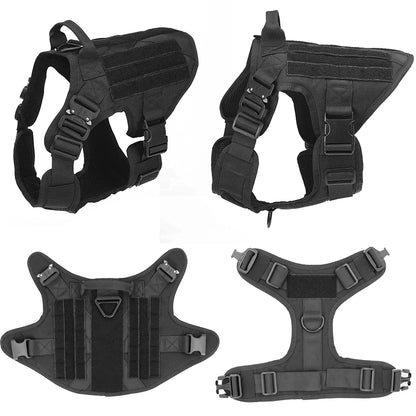 Military Large Dog Harness Pet German Shepherd K9 Malinois Training Vest