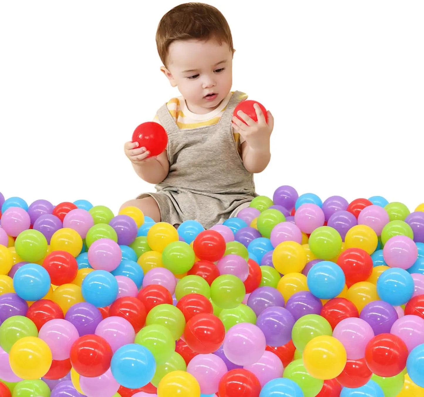 50Pcs Baby Plastic Balls Water Pool Ocean Ball Games for Children