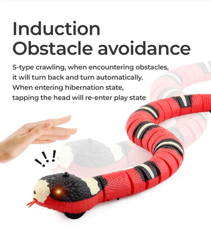 Smart Sensing Cat Toys Interactive Automatic Eletronic Snake Cat Teaser