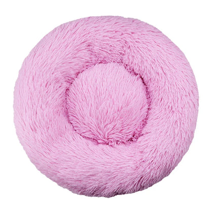 40-90cm Fluffy Dog Bed For Large Round Dog