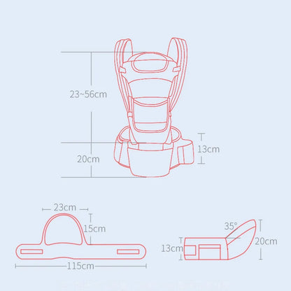 Newborn Ergonomic Baby Carrier Backpack Infant Baby Hipseat Carrier