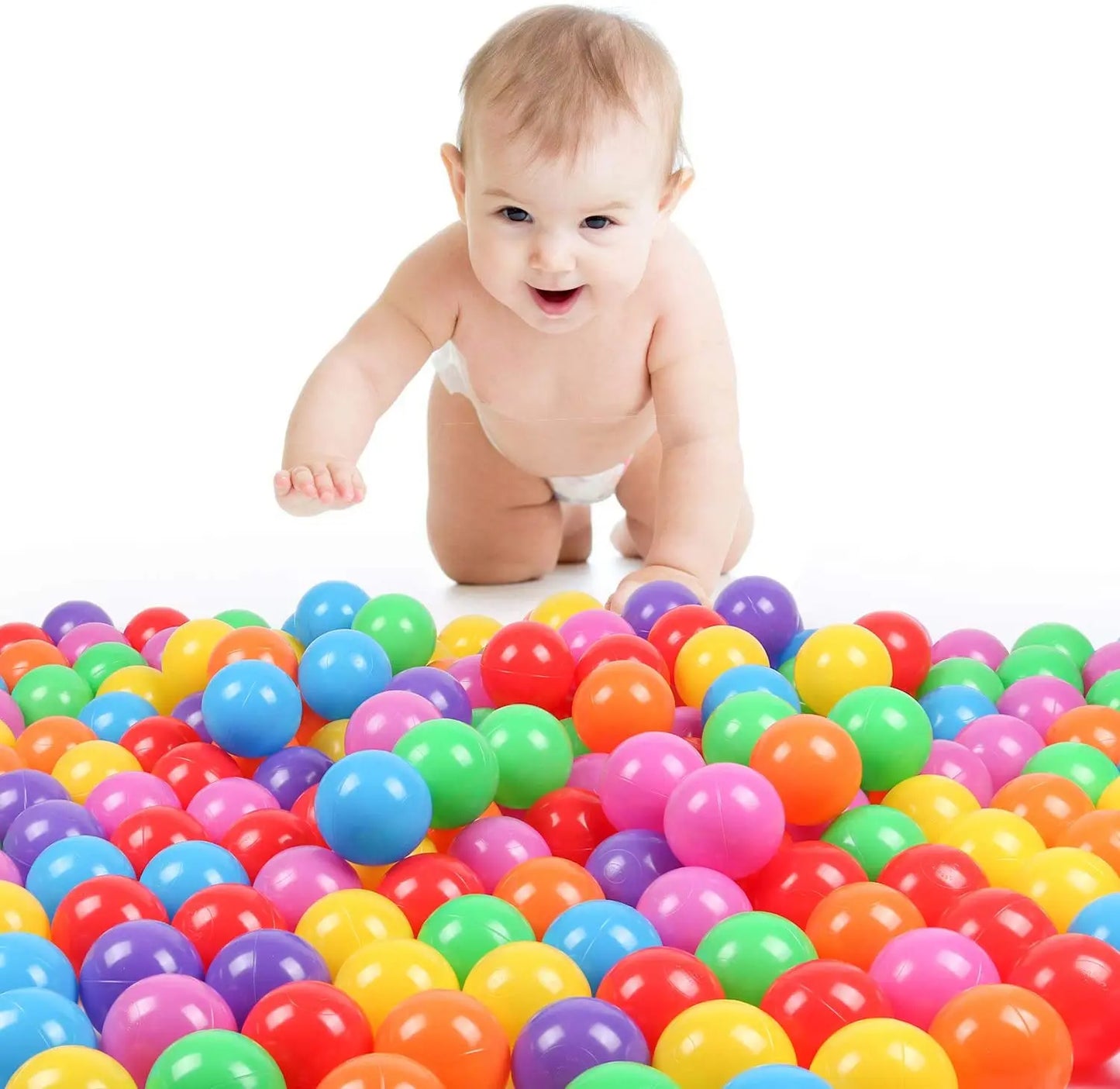 50Pcs Baby Plastic Balls Water Pool Ocean Ball Games for Children