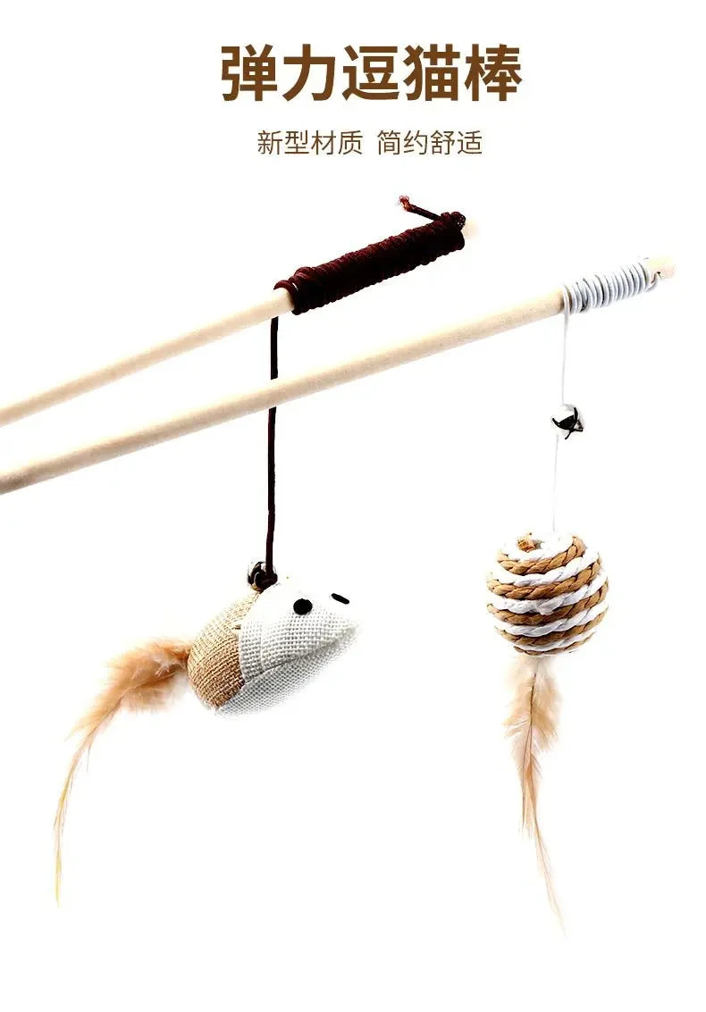 1PC Teaser Feather Toys for Kitten