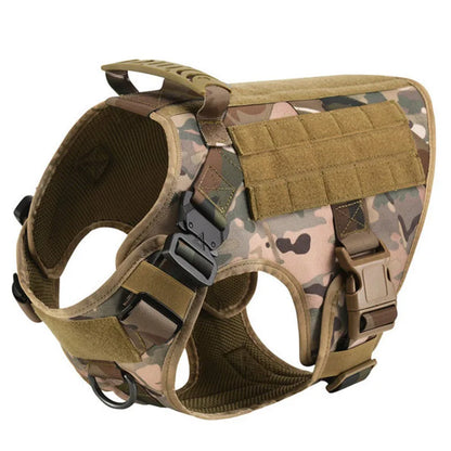 Military Large Dog Harness Pet German Shepherd K9 Malinois Training Vest