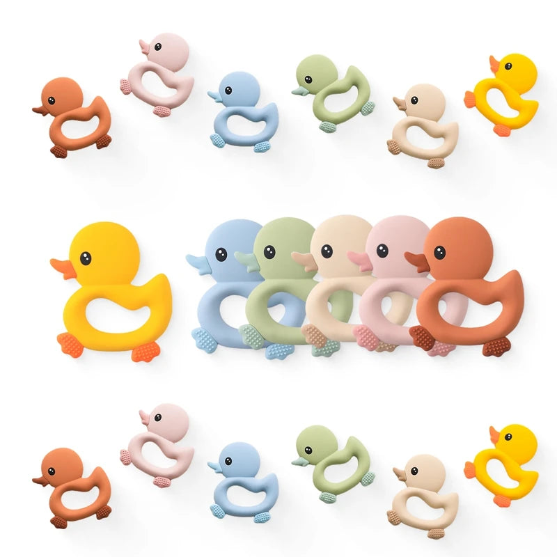 Baby Teether Silicone Teething Toys for Infant Baby Acessories 0 12 Months