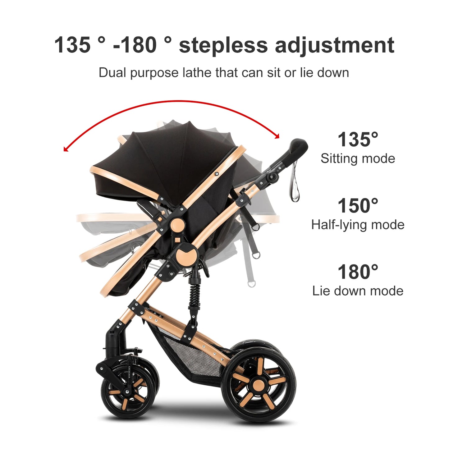 High quality newborn Lightweight  Baby Stroller  Folding Cart