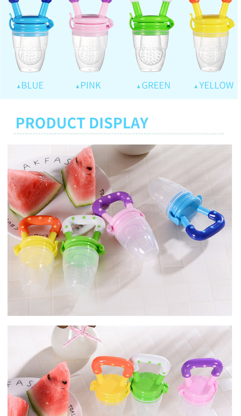 Baby Nipple Fresh Food Fruit Milk Feeding Bottles